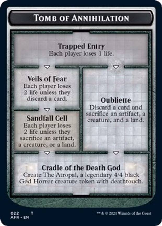Tomb of Annihilation // The Atropal Double-Sided Token