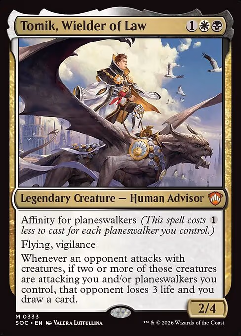Tomik, Wielder of Law