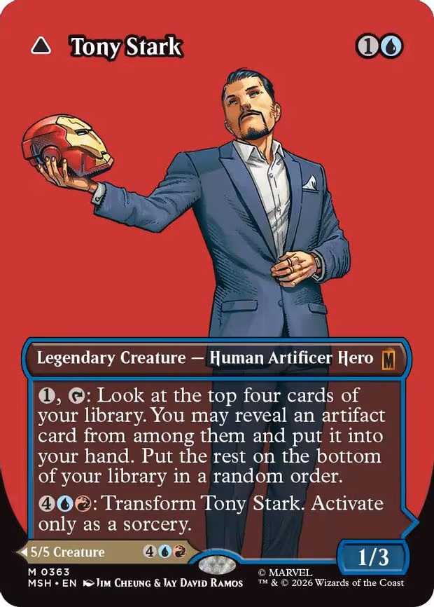 Tony Stark - M (363)
