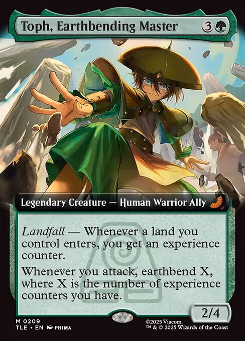 Toph, Earthbending Master