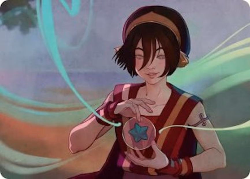Toph, the First Metalbender Art Card