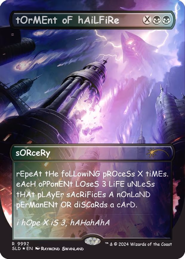 tOrMEnt oF hAiLFiRe