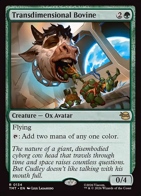 Transdimensional Bovine