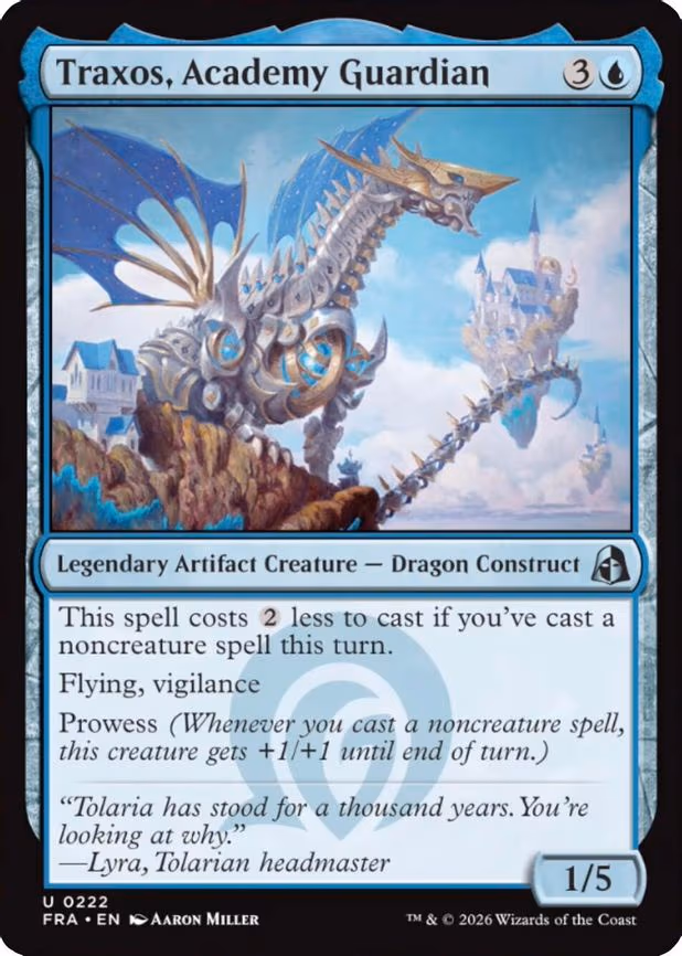 Traxos, Academy Guardian - U (222)