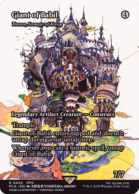 Giant of Babil - Traxos, Scourge of Kroog