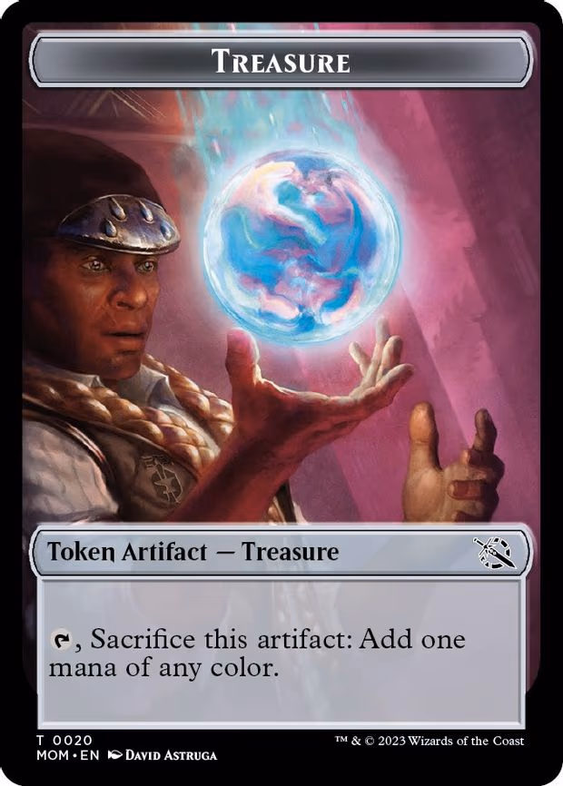 Treasure (0020) // Thopter Double-Sided Token - T (20 // 19)