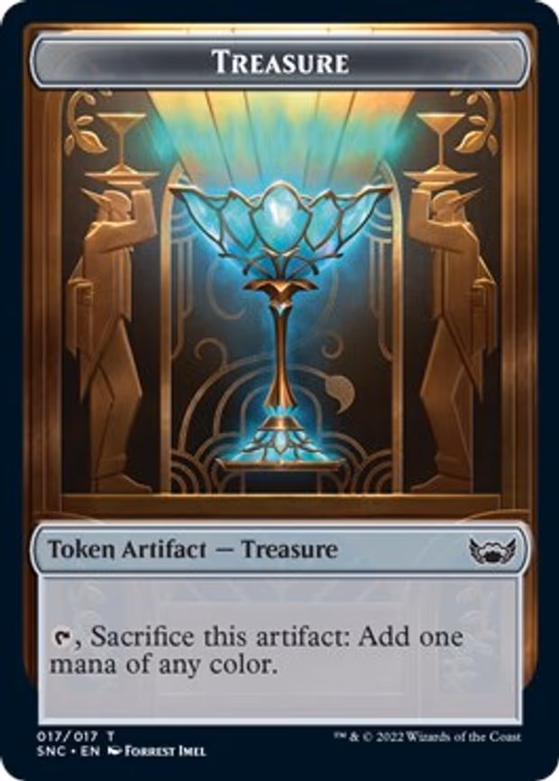 Treasure (017) // Citizen Double-Sided Token - T (17 // 12)