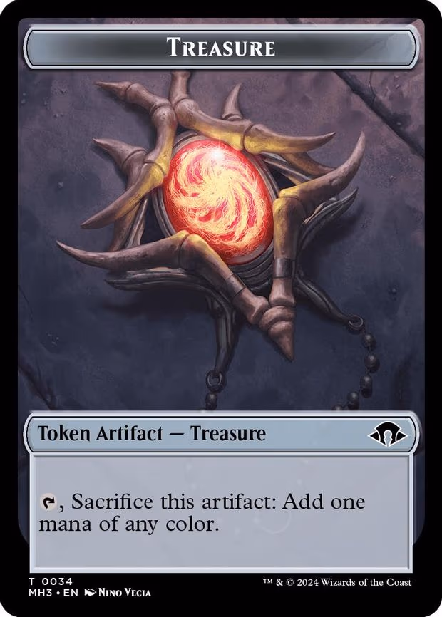 Treasure // Energy Reserve Double-Sided Token