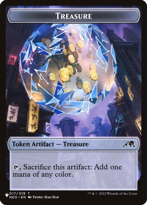 Treasure // Shapeshifter Double-Sided Token - T (17 // 2)