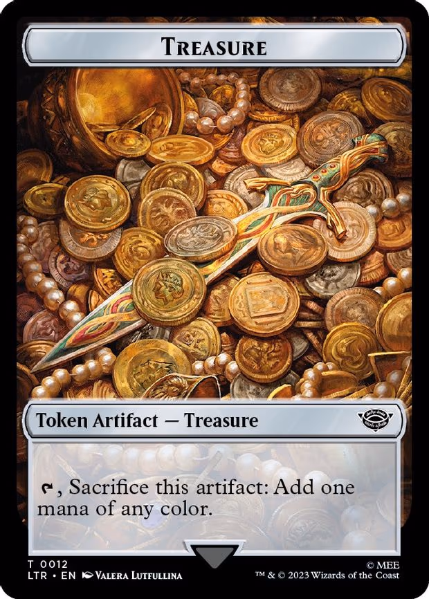 Treasure Token - T (12)