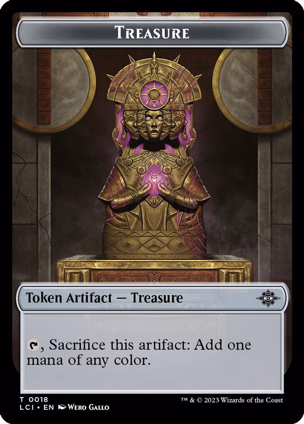 Treasure Token - T (18)