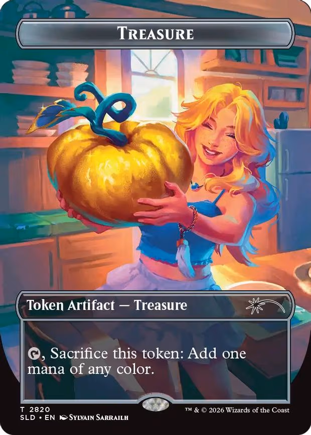 Treasure Token - T (2820)