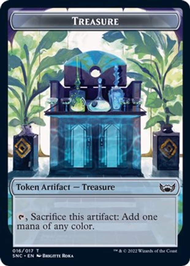 Treasure Token - T (16)