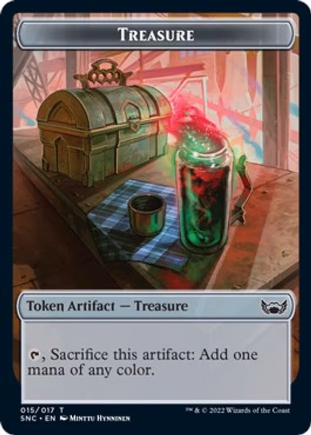 Treasure Token - T (15)