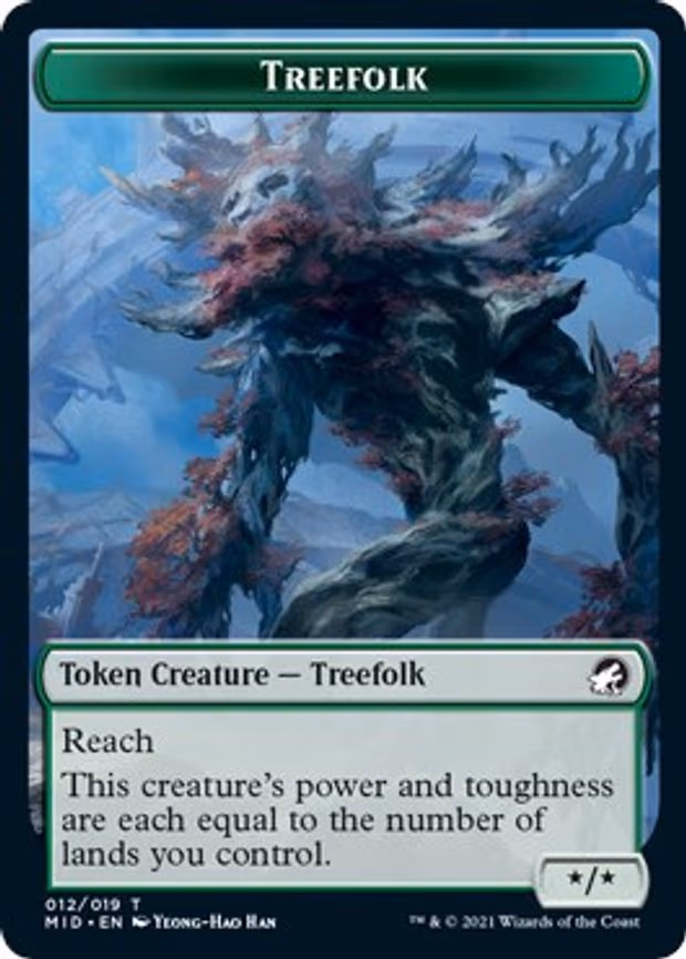 Treefolk Token