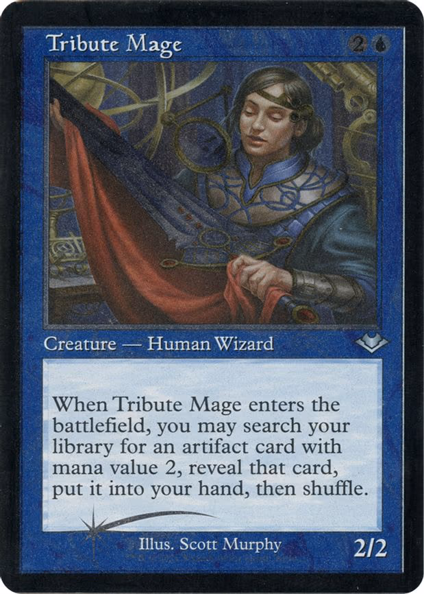 Tribute Mage (Retro Frame)