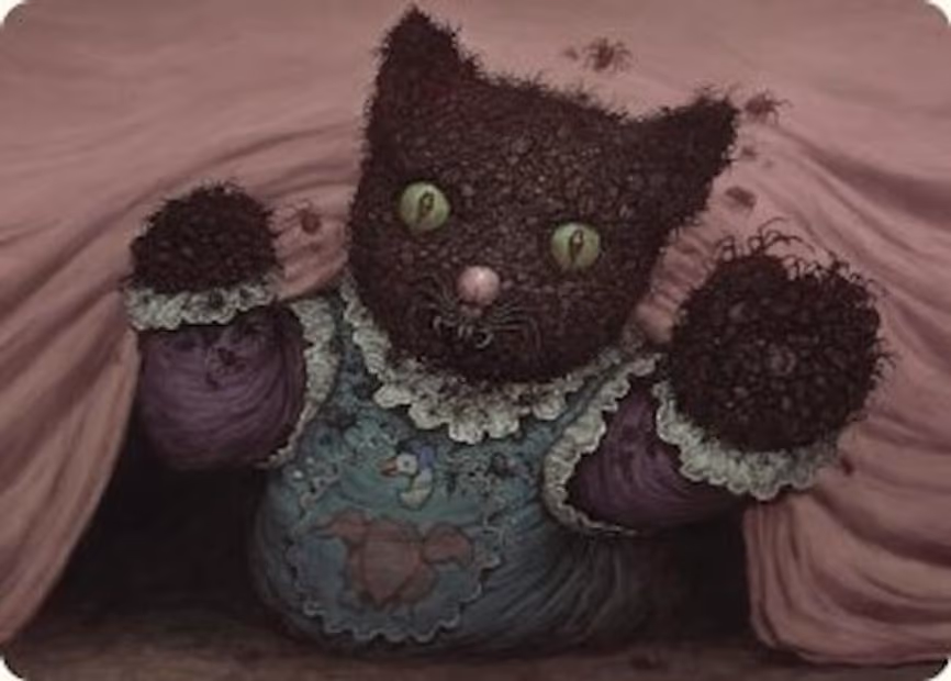 Twitching Doll Art Card