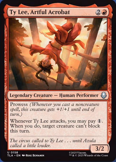 Ty Lee, Artful Acrobat