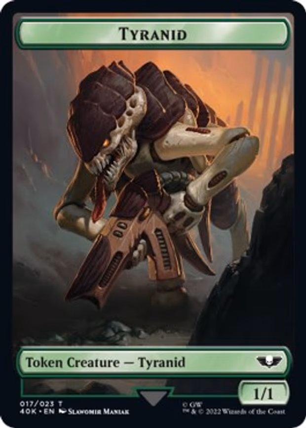 Tyranid (017) // Tyranid Gargoyle Double-Sided Token - T (17 // 9)