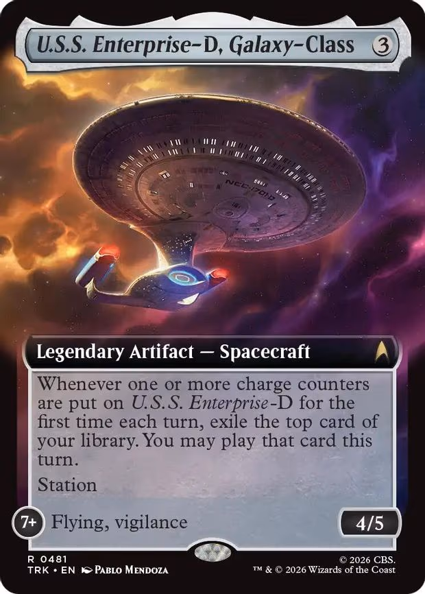 U.S.S. Enterprise-D, Galaxy-Class - R (481)