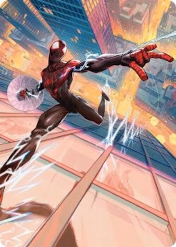 Ultimate Spider-Man Art Card