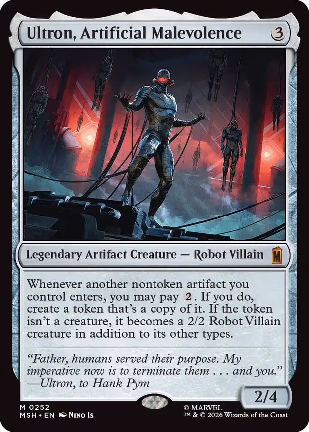 Ultron, Artificial Malevolence - M (252)