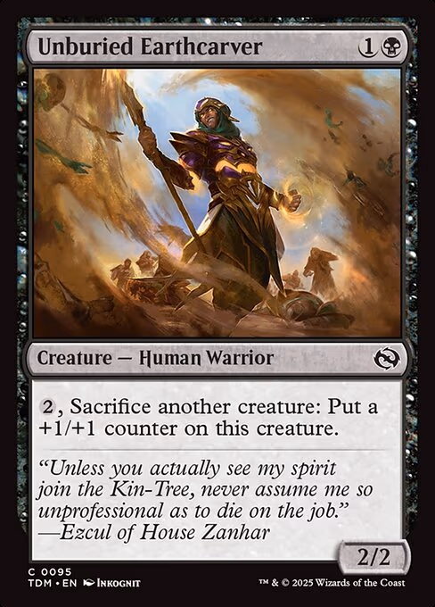 Unburied Earthcarver - C (95)