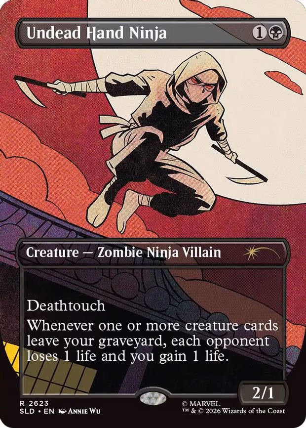 Undead Hand Ninja - R (2623)