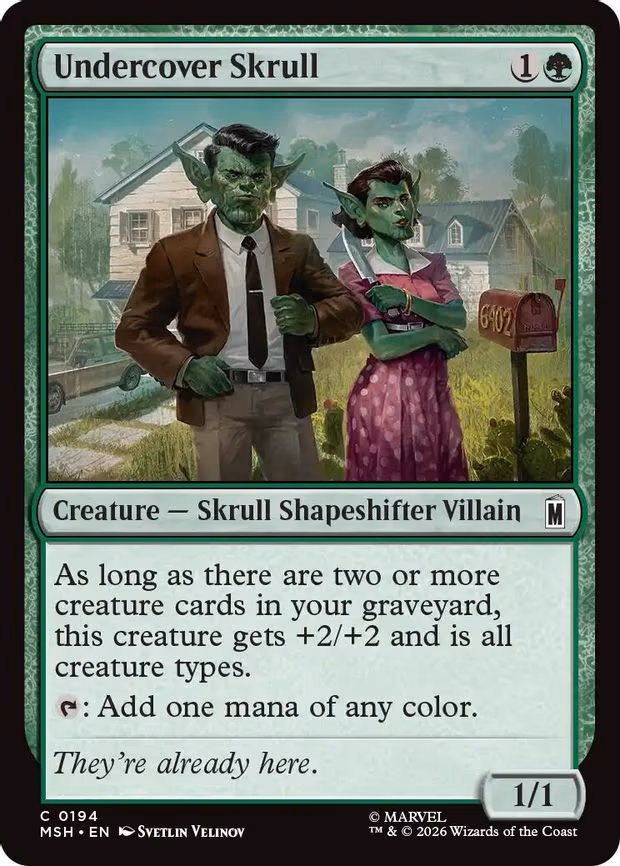 Undercover Skrull - C (194)