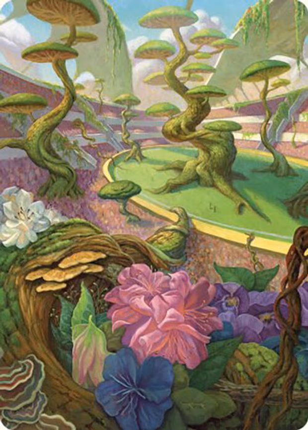 Undergrowth Stadium Art Card