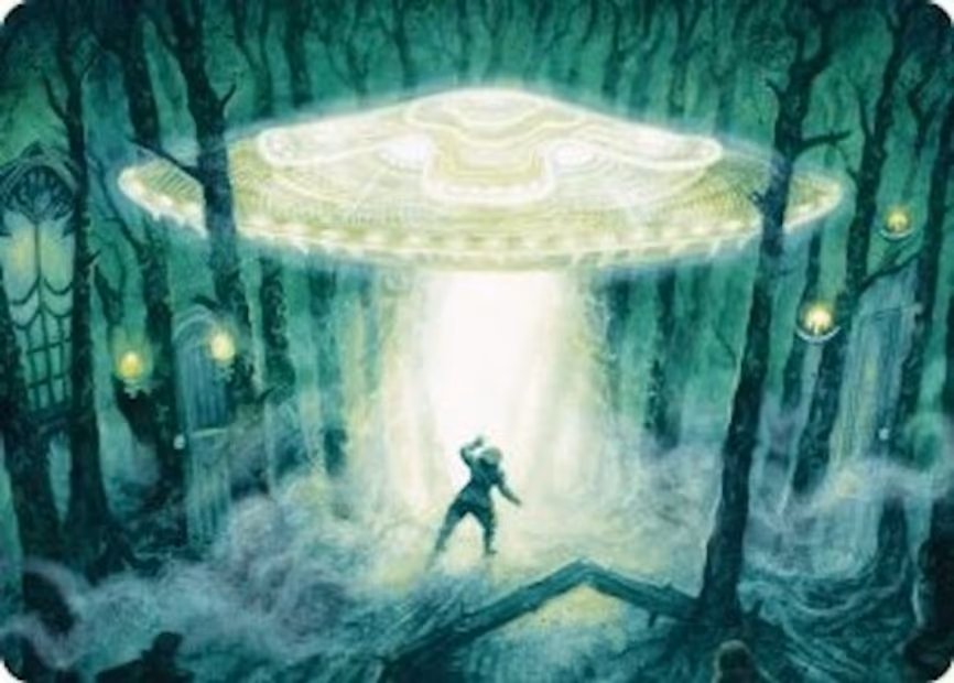 Unidentified Hovership Art Card