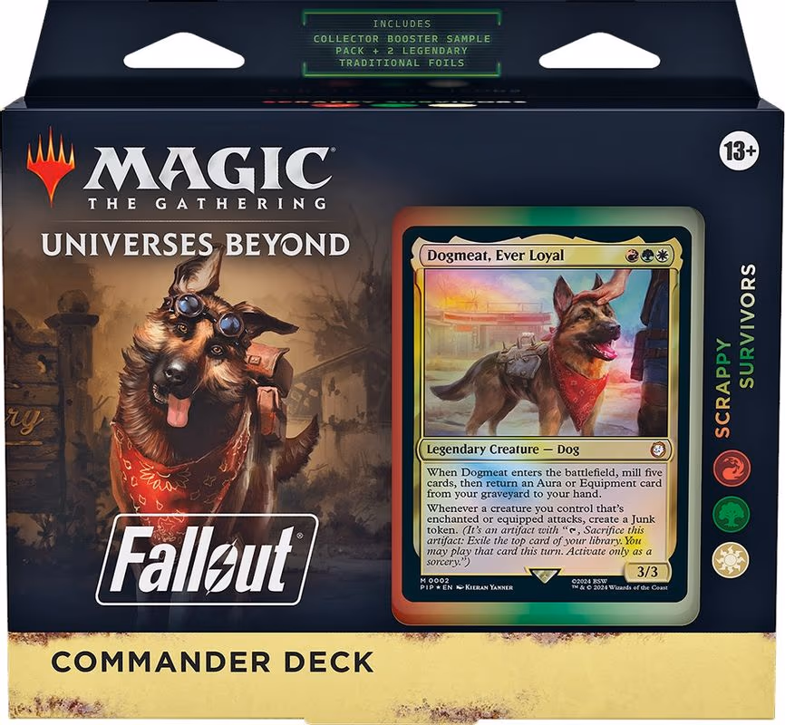 Universes Beyond: Fallout - Scrappy Survivors Commander Deck