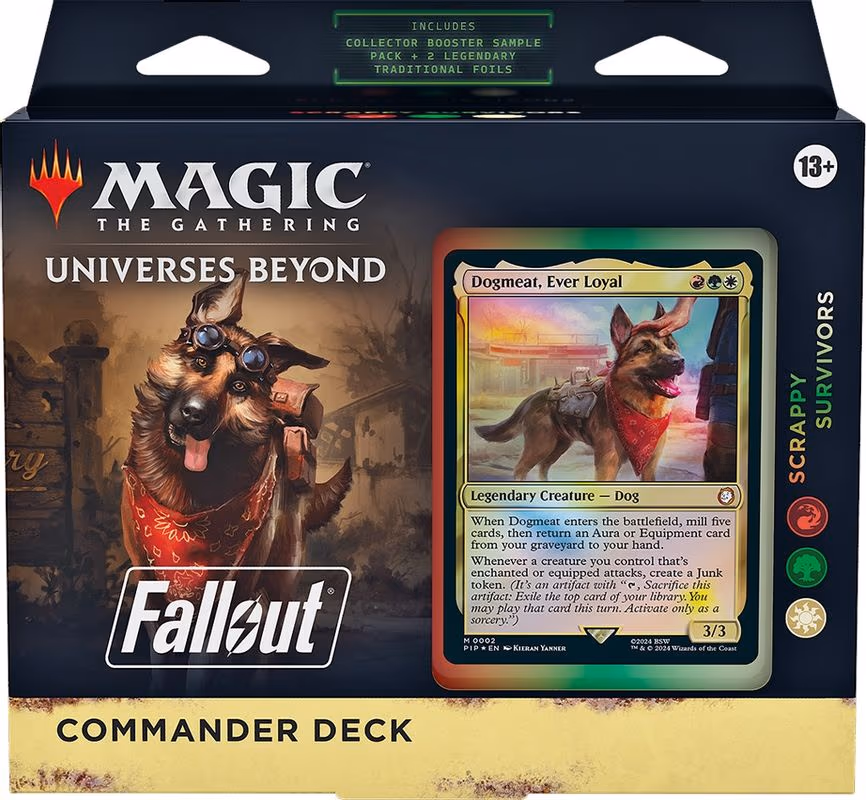 Universes Beyond: Fallout - Scrappy Survivors Commander Deck