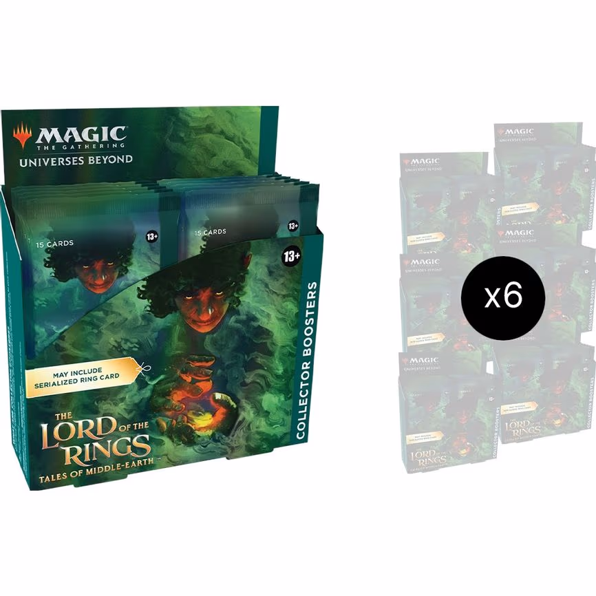 Universes Beyond: The Lord of the Rings: Tales of Middle-earth - Collector Booster Display Case
