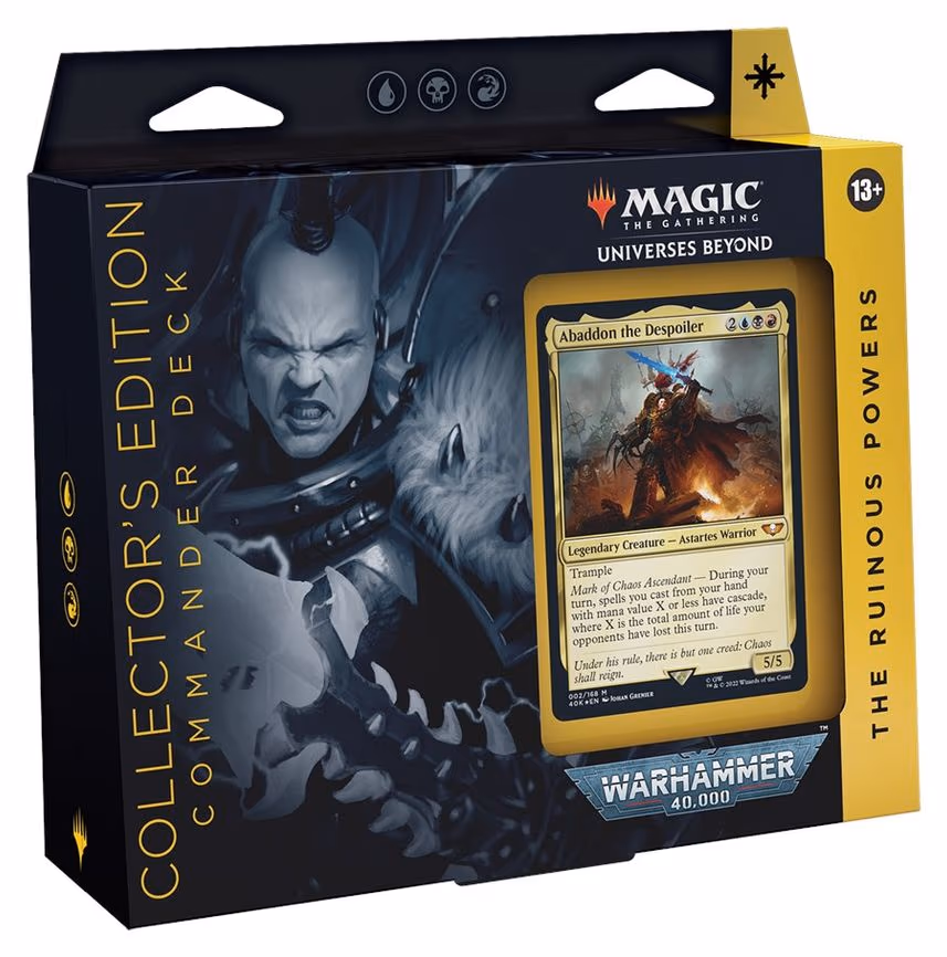 Universes Beyond: Warhammer 40,000 - The Ruinous Powers Commander Deck (Collector's Edition)
