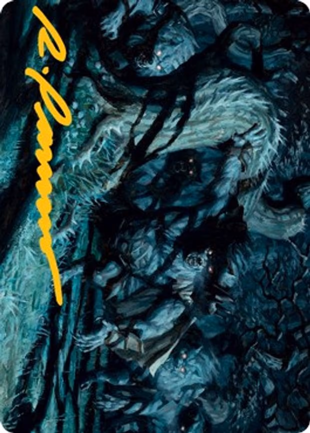 Unnatural Moonrise Art Card