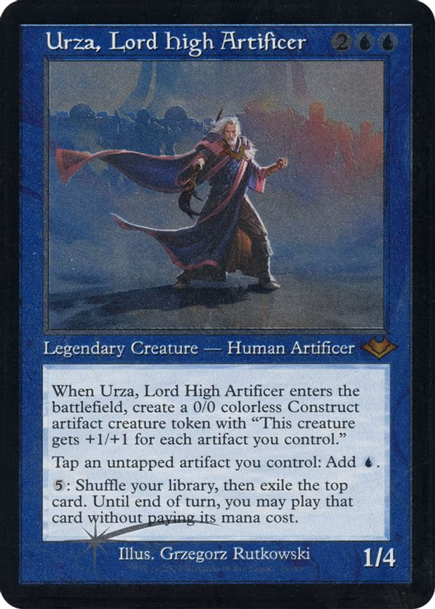 Urza, Lord High Artificer (Retro Frame)