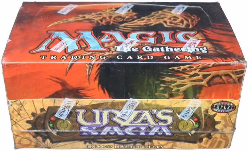 Urza's Saga Theme Deck Display
