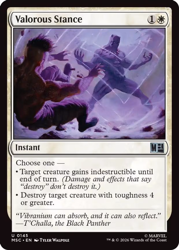 Valorous Stance - U (145)