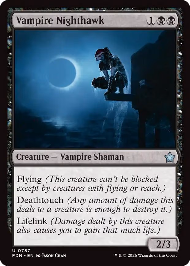 Vampire Nighthawk - U (757)