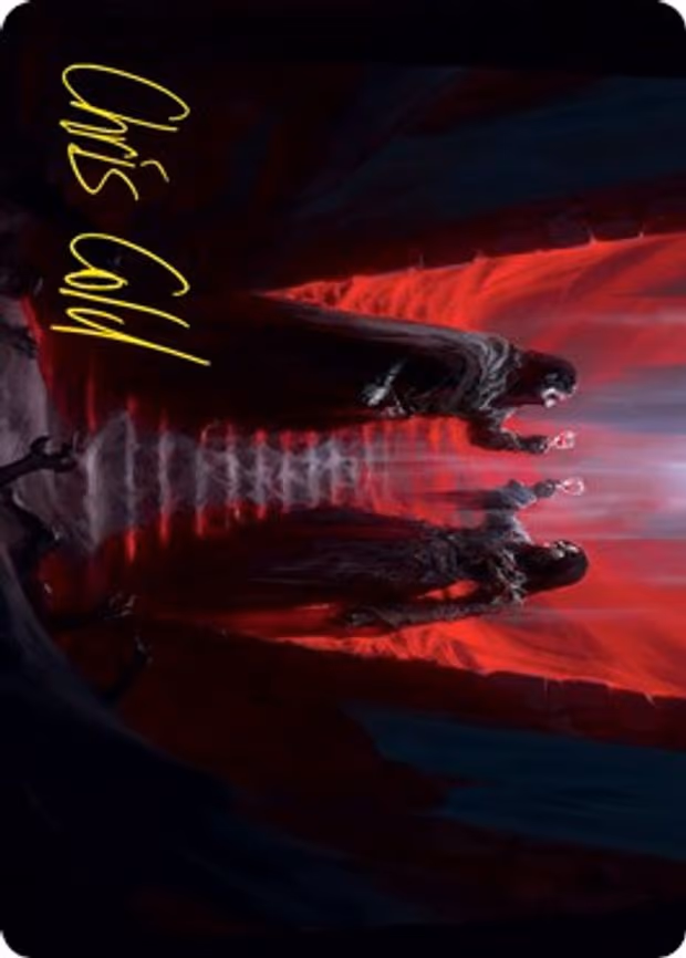Vampires' Vengeance Art Card