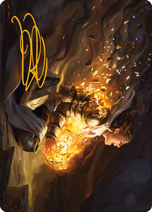 Vanish into Eternity Art Card