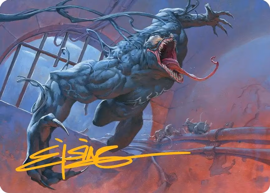 Venom, Evil Unleashed Art Card