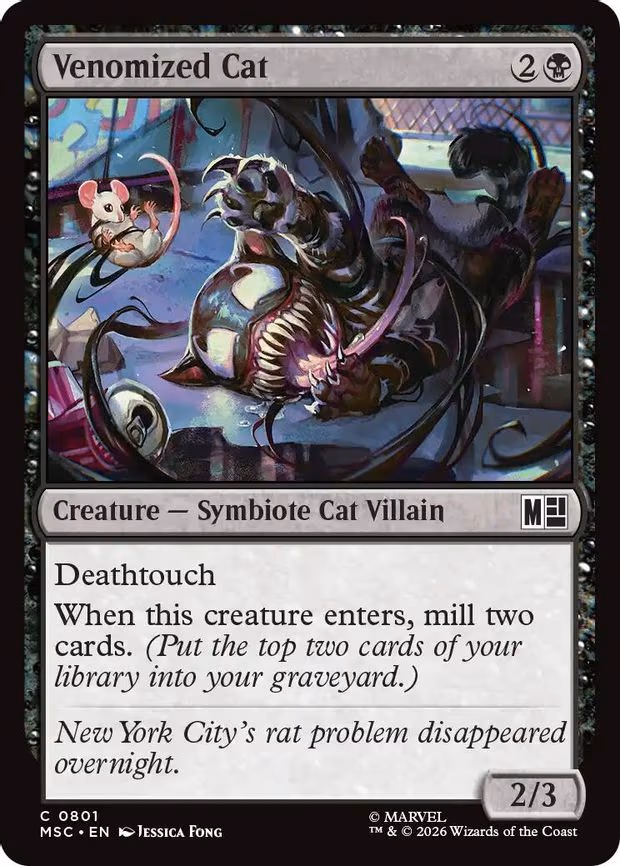 Venomized Cat - C (801)