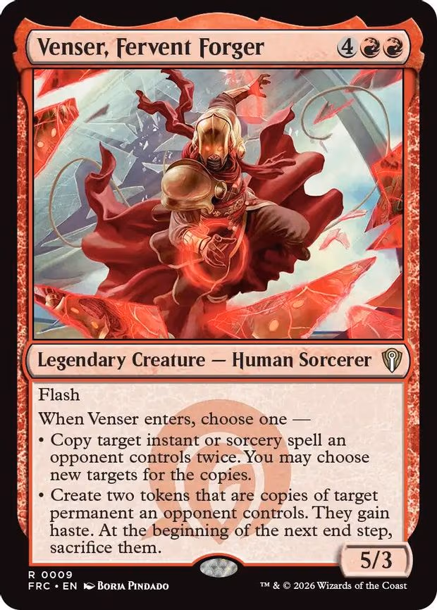 Venser, Fervent Forger - R (9)