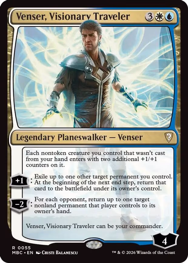 Venser, Visionary Traveler - R (55)