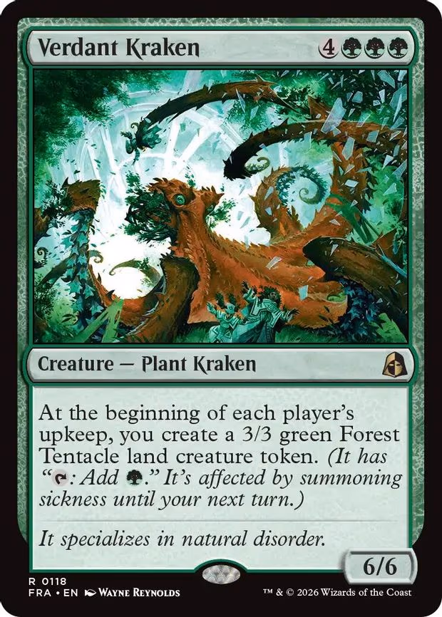 Verdant Kraken - R (118)