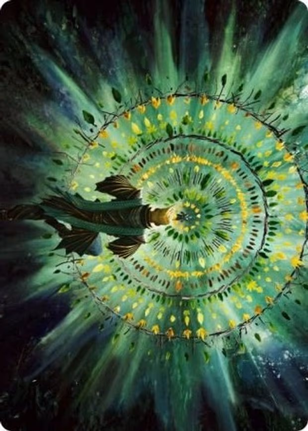 Verdant Mastery Art Card