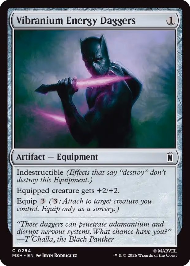 Vibranium Energy Daggers - C (254)