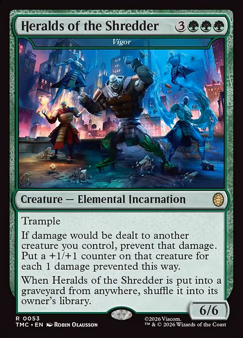 Heralds of the Shredder - Vigor